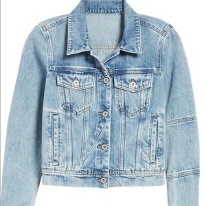 BRAND NEW FREE PEOPLE DENIM JACKET SIZE L